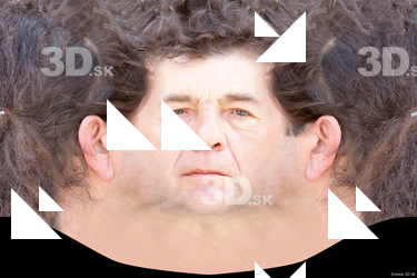 Female head texture