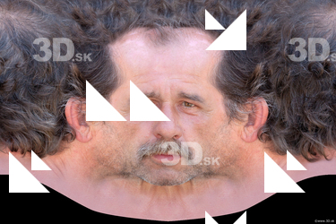 Male head texture