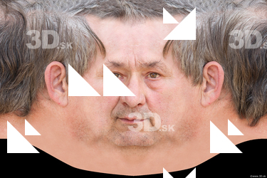 Male head texture