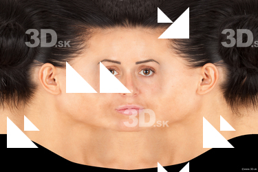 Female head texture