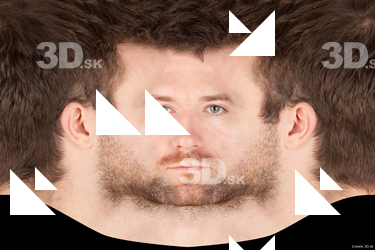 Male head texture