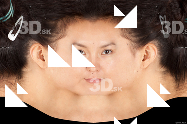 Female head texture
