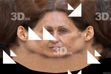 Female head texture