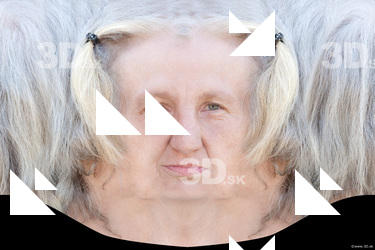 Female head texture