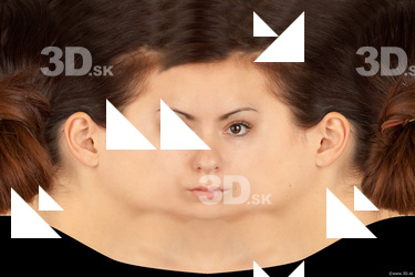 Female head texture