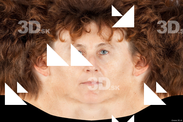 Female head texture