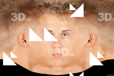 Male head texture