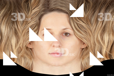Female head texture
