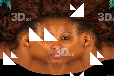 Female head texture