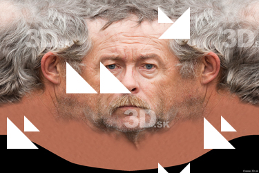 Male head texture
