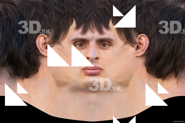 Male head texture