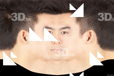 Male head texture