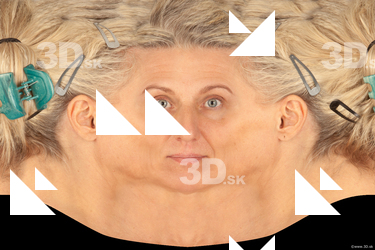 Female head texture