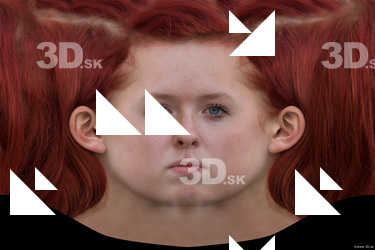 Female head texture
