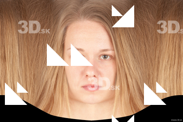 Female head texture
