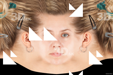 Female head texture