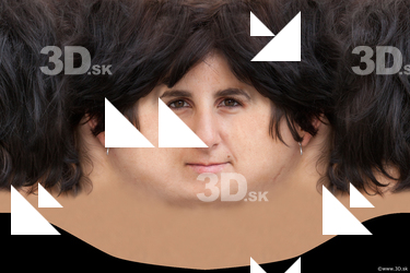 Male head texture