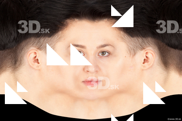 Female head texture