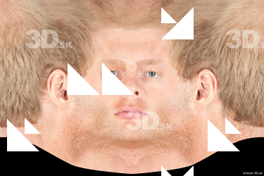 Male head texture