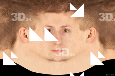 Male head texture