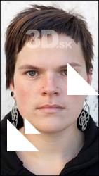 Female 3D head photo references # 78