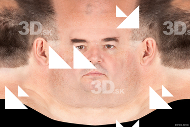 Male head texture