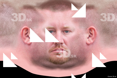 Male head texture