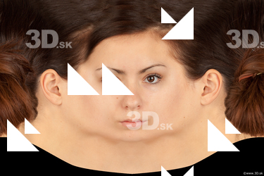 Female head texture