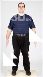 Body photo textures of clothed Slavoj