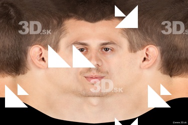 Male head texture