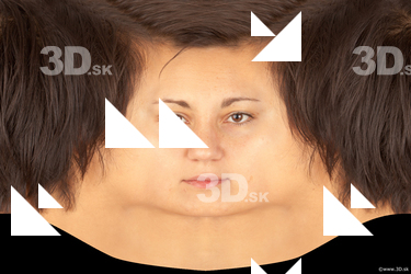Female head texture