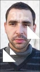 Male 3D head photo references # 91