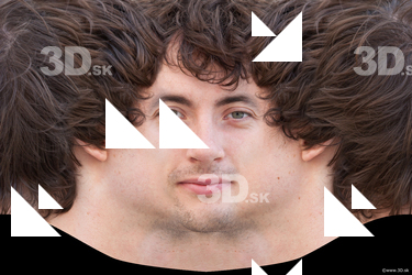 Male head texture