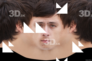 Male head texture