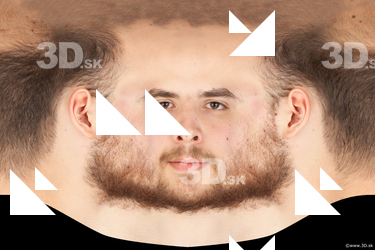 Male head texture