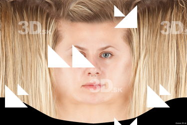 Female head texture