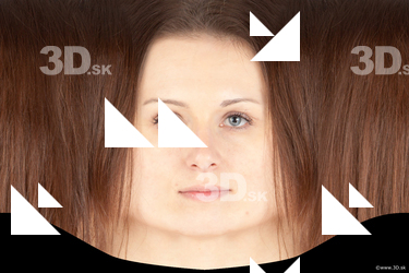 Female head texture