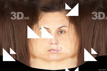 Female head texture
