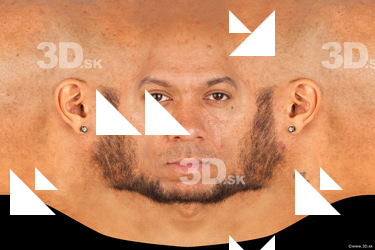Male head texture