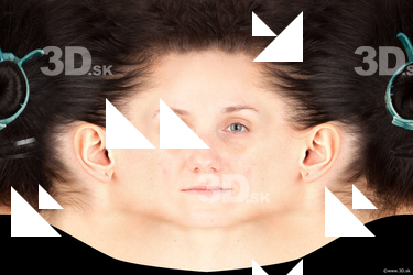 Female head texture