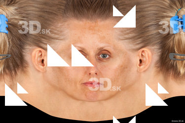 Female head texture