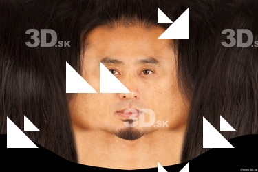 Male head texture