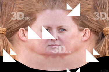Female head texture