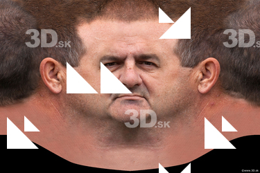 Male head texture