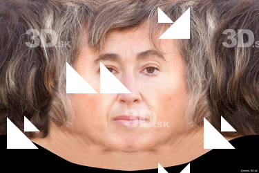 Female head texture
