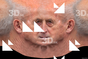 Male head texture