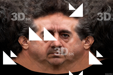 Male head texture