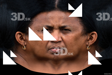 Female head texture
