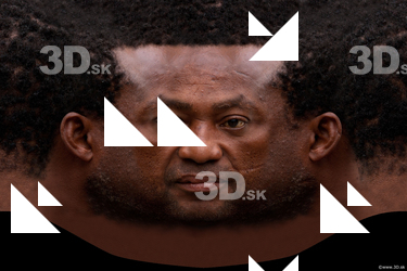 Male head texture