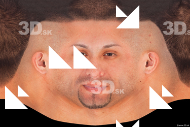 Male head texture